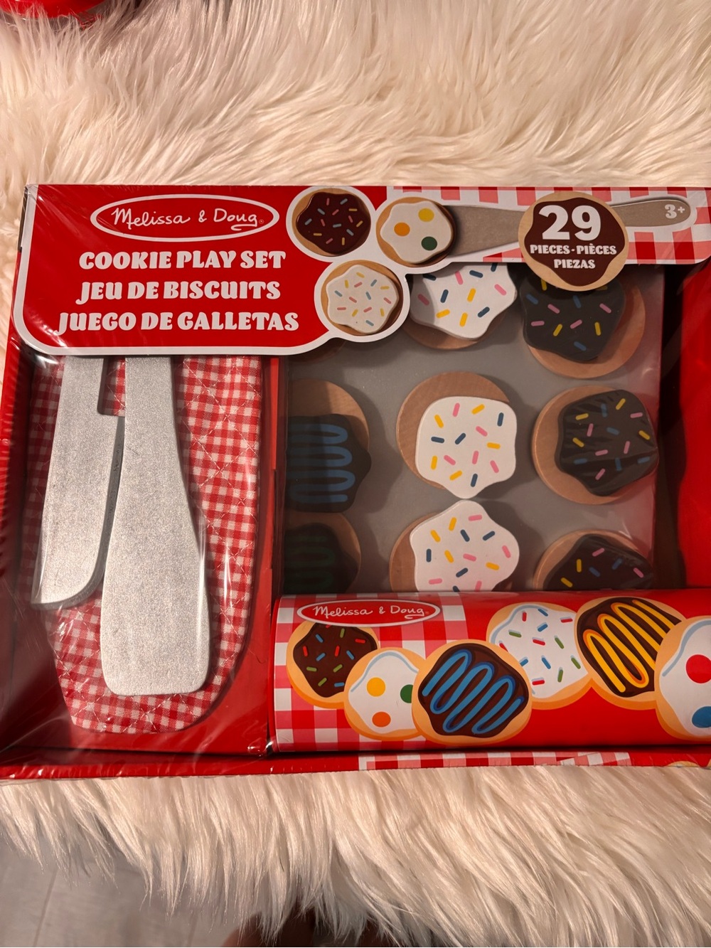 NEW SEALED Melissa & Doug Kids Wooden Cookie Baking Play Set